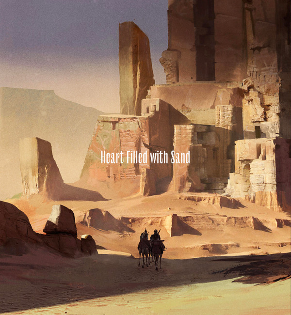 Heart Filled With Sand